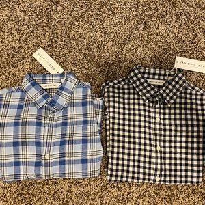 Janie and Jack Boys dress shirts 2 for 1